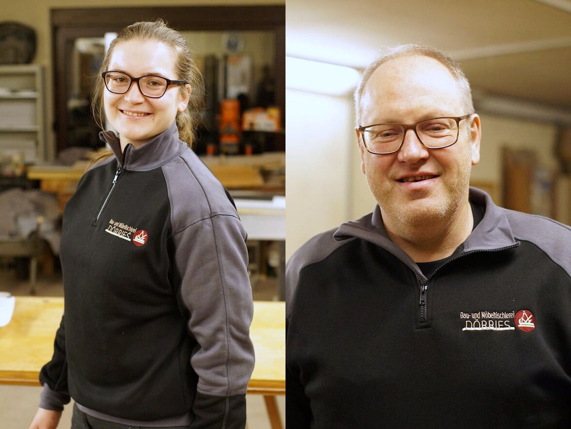 Das Team der Tischlerei Dörries aus Einbeck
